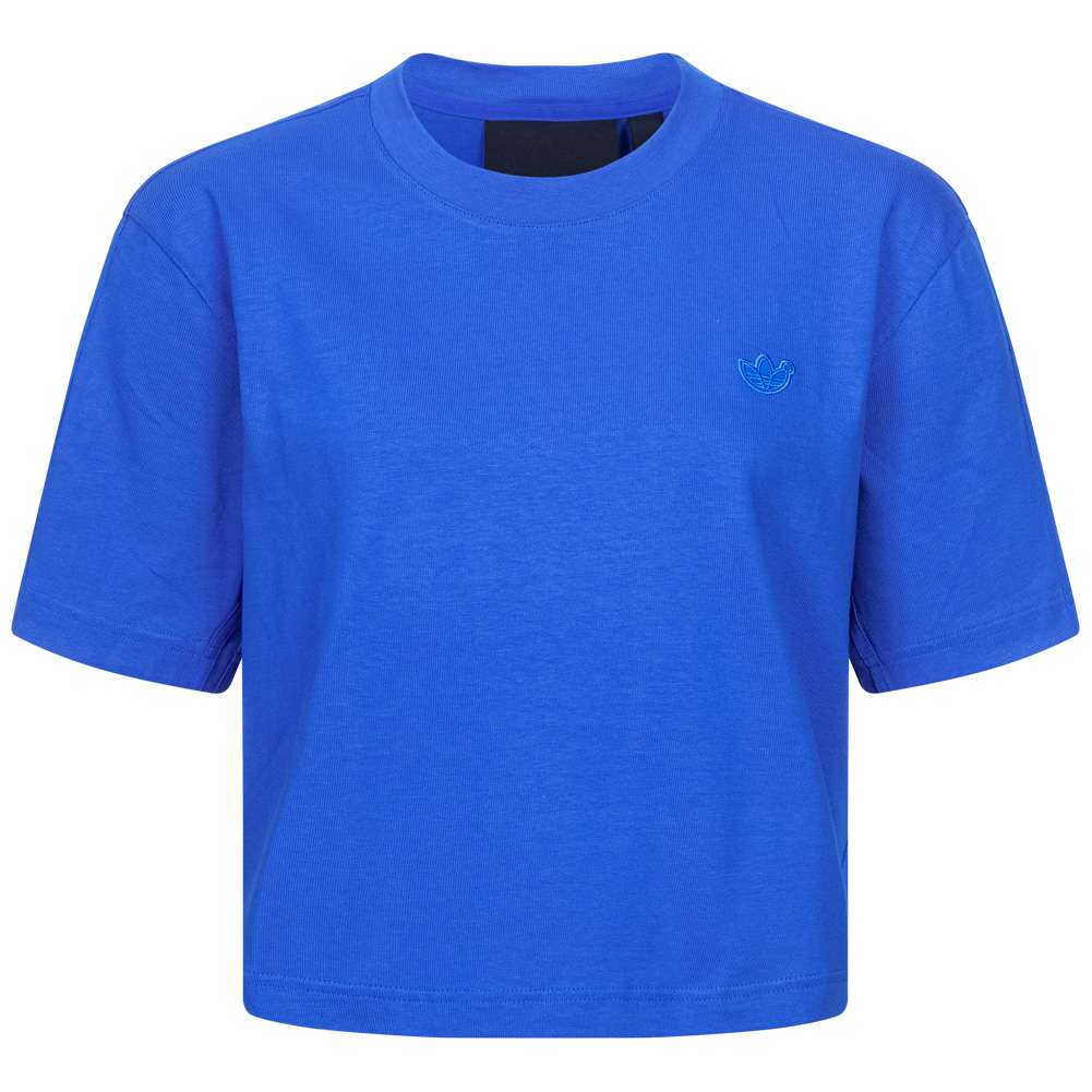 adidas Originals Blue Version Essentials Cropped Damen T-Shirt H22823