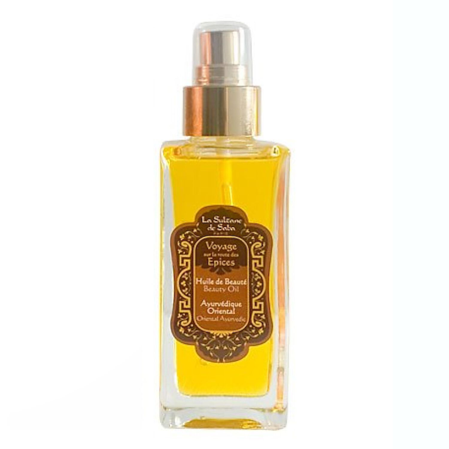 La Sultane de Saba Voyage Sur la Route Des Epices Huile de Beauté 200 ml