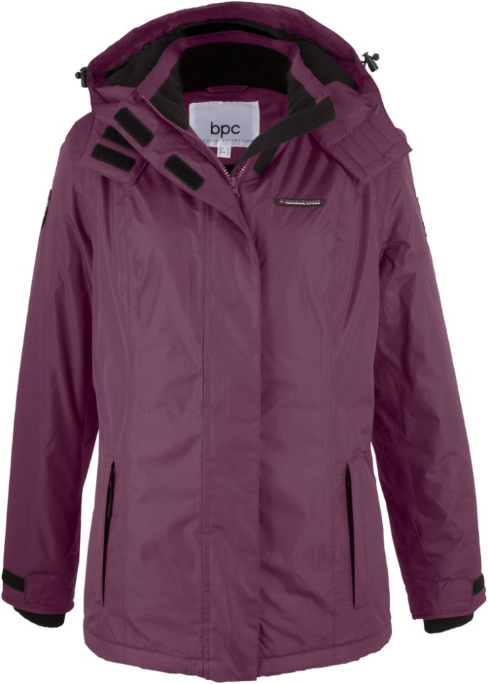 Jacke mit abnehmbarer Kapuze