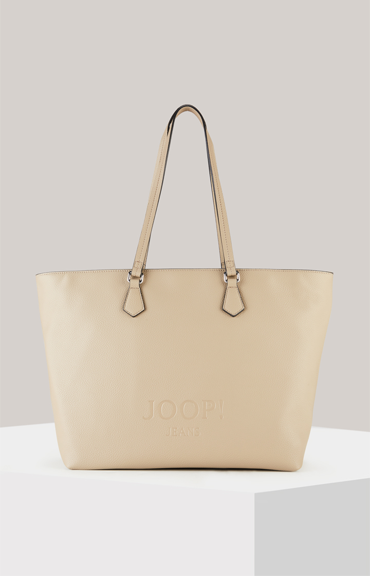 Shopper Lettera Lara in Greige