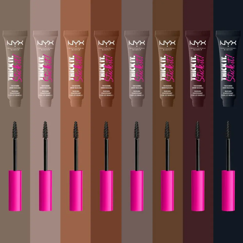 Μάσκαρα φρυδιών NYX Thick It. Stick It!Brunette