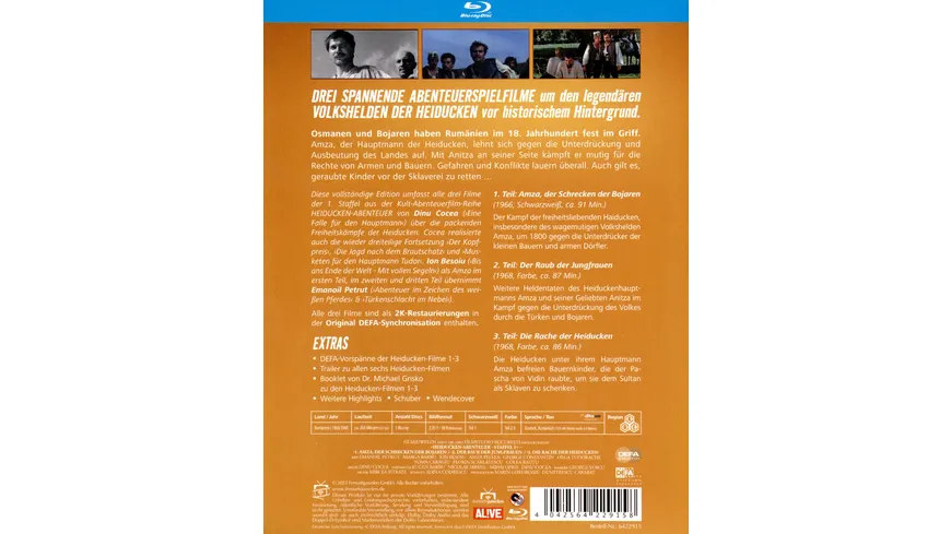 Heiducken-Abenteuer - Staffel 1 (DEFA Filmjuwelen)