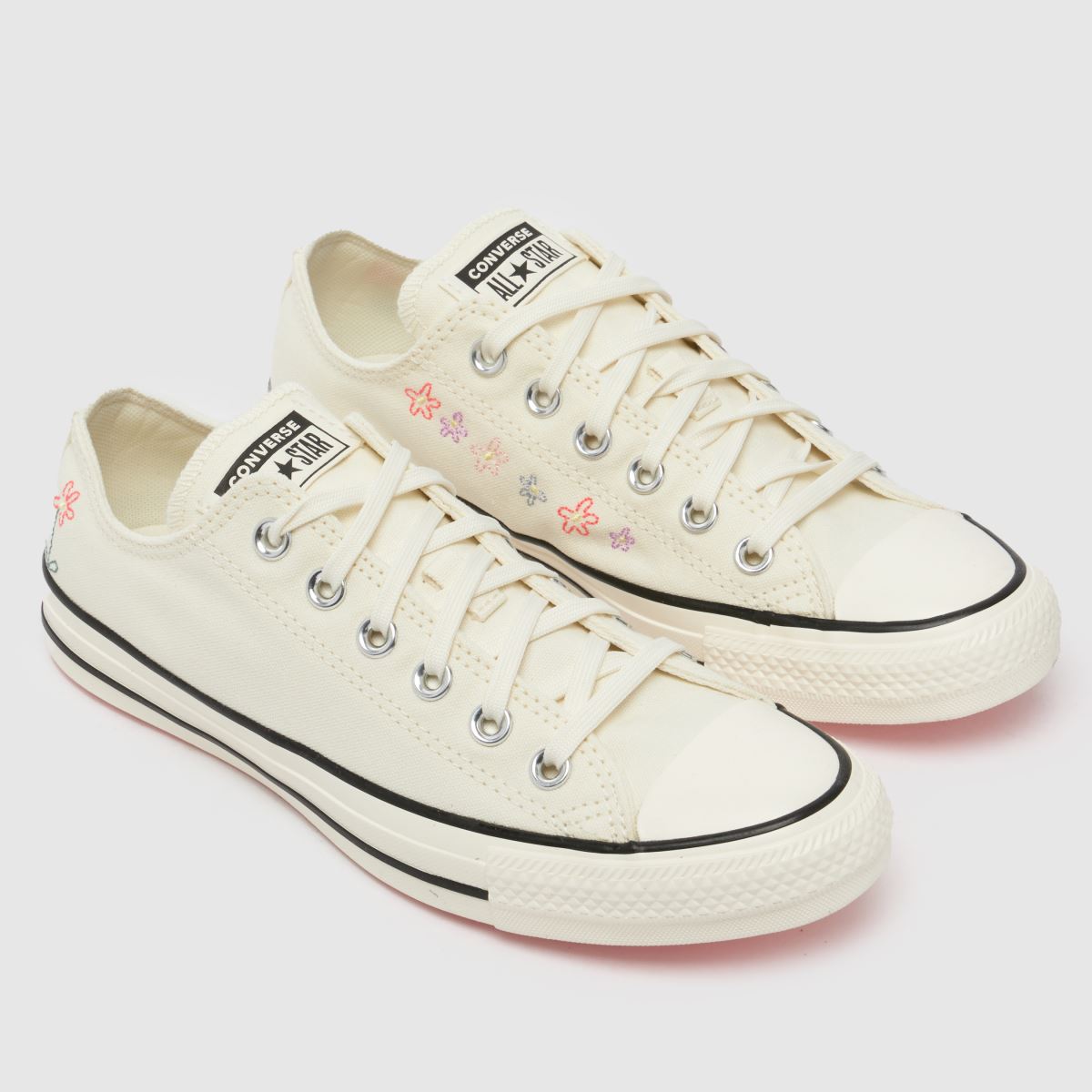 Converse All Star Ox Little Florals cipő fehér multiszínű