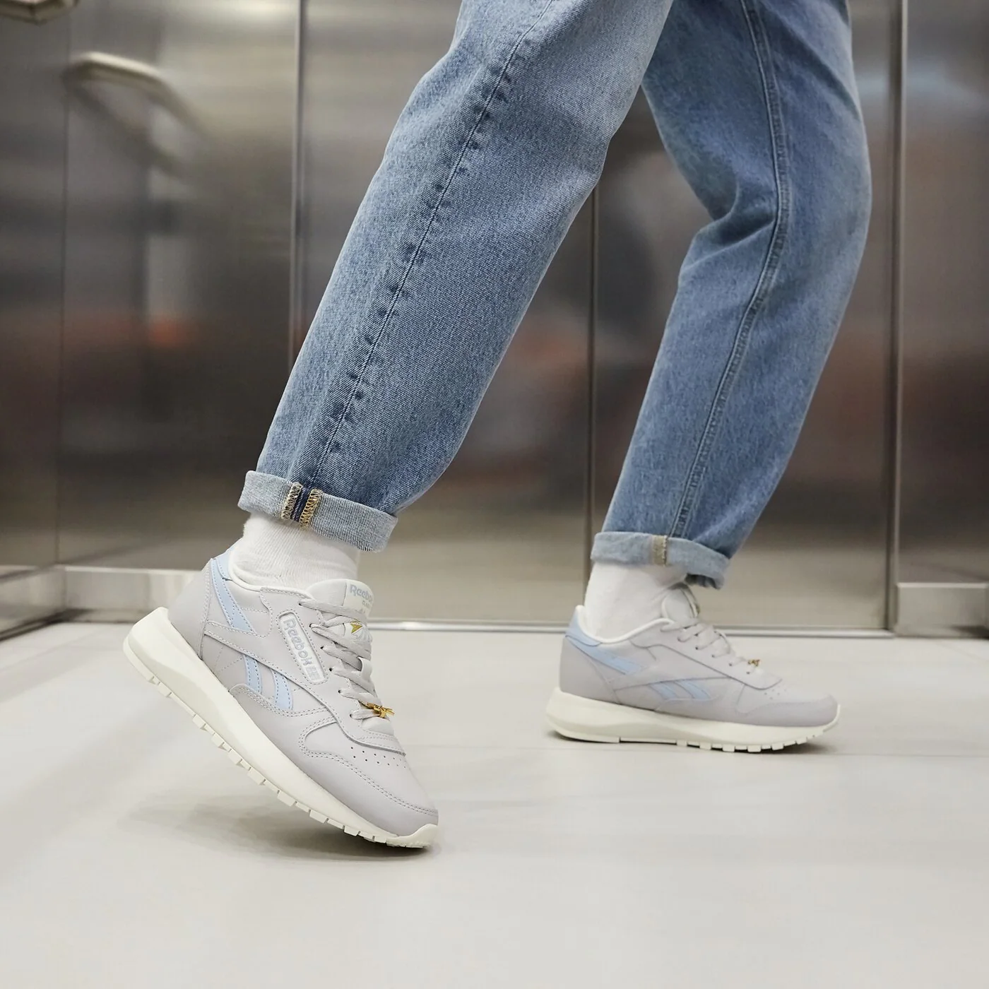 REEBOK CLASSIC LEATHER SP Grau