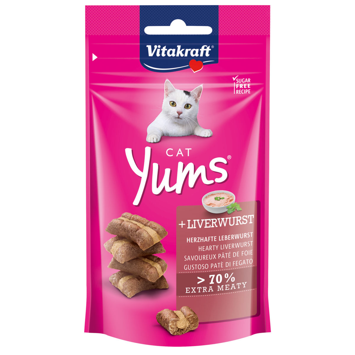 Vitakraft Katzensnack Cat Yums Leberwurst kaufen