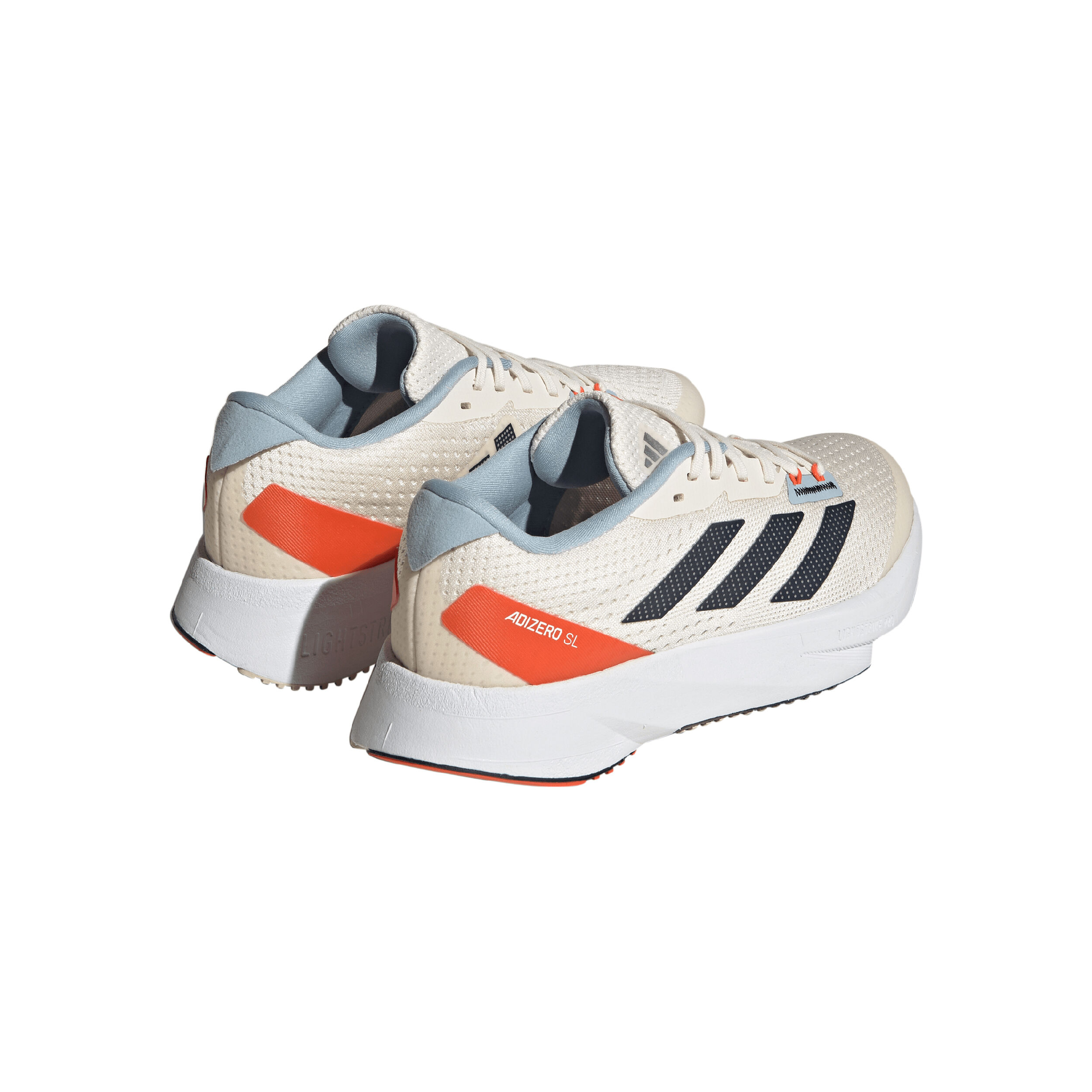 Adizero SL Neutralschuh Kinder - Weiß, Dunkelblau