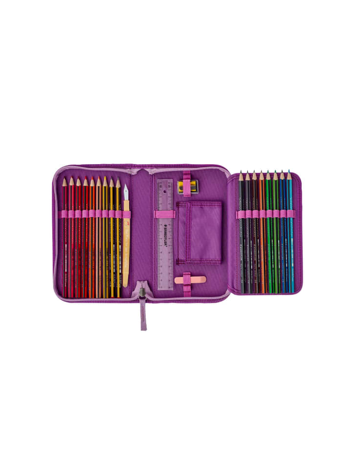DerDieDas DerDieDas ErgoFlex Max Schulranzenset 5-teilig Purple Dots günstig kaufen onesize