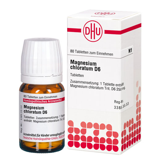 MAGNESIUM CHLORATUM D 6 Tabletten  80 St  Tabletten