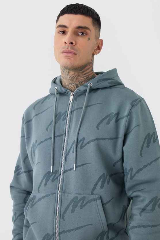 Tall Man Signature Hoodie mit Reißverschluss