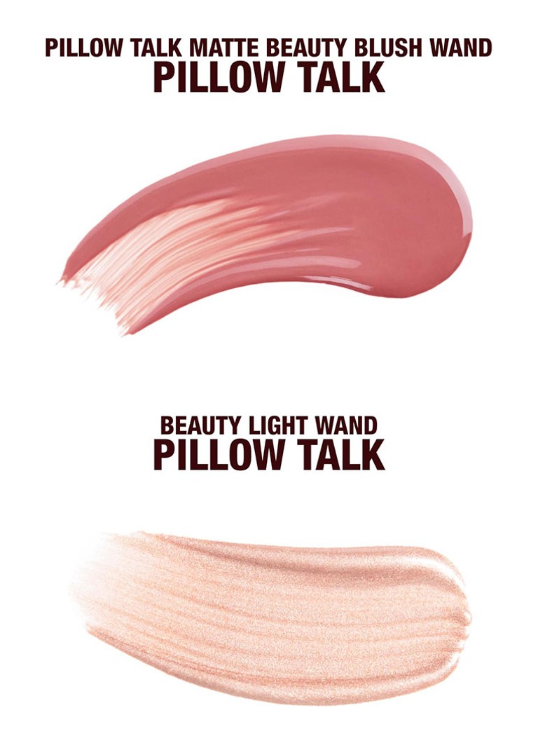 Trusa emblematică de fard de obraz și iluminator Pillow Talk de la Charlotte Tilbury - Ediție limitată