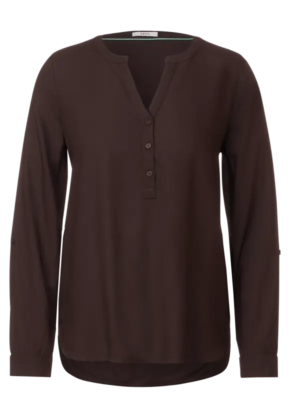 CECIL Bluse in Unifarbe