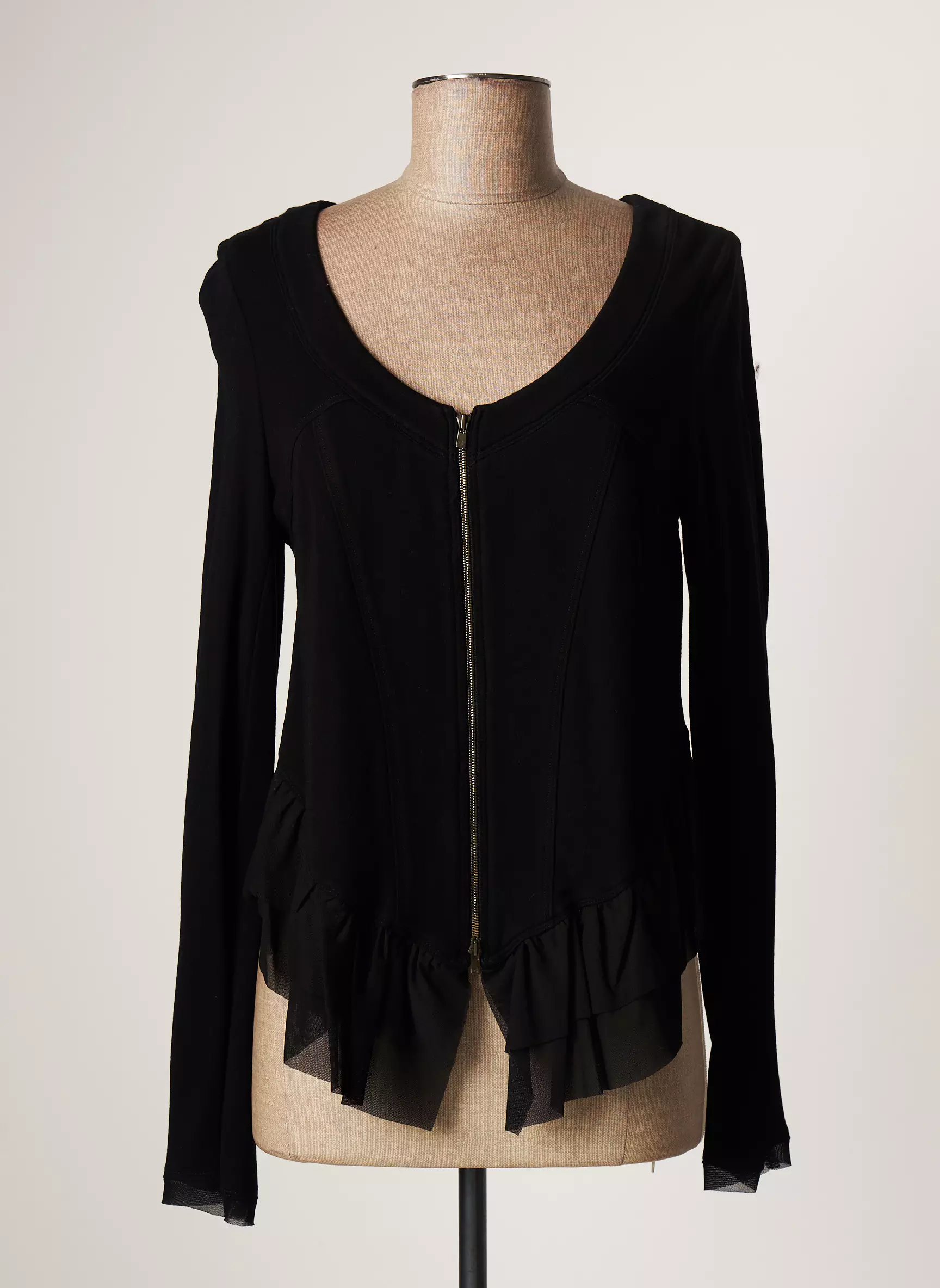 Lauren Vidal Vestecasual Femme couleur noir