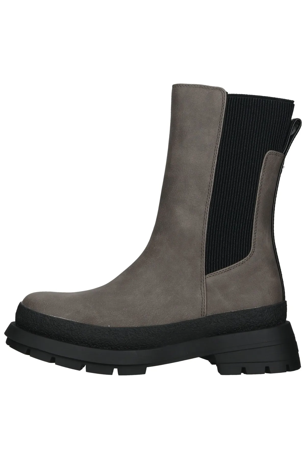Buffalo  Stiefelette - Beige - Blockabsatz