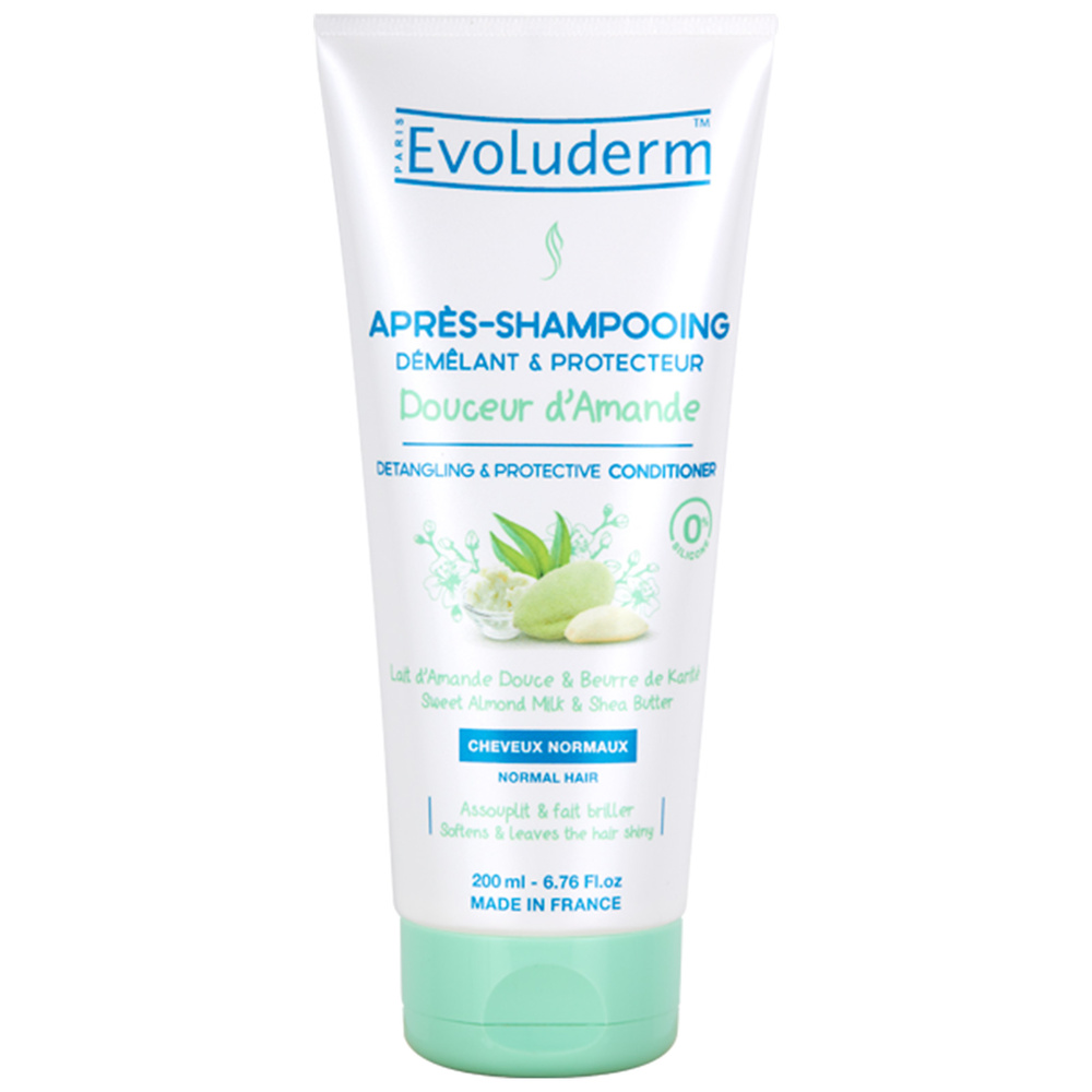 evoluderm Douceur d'Amande Après shampoing Démêlant & Protecteur -200 ml