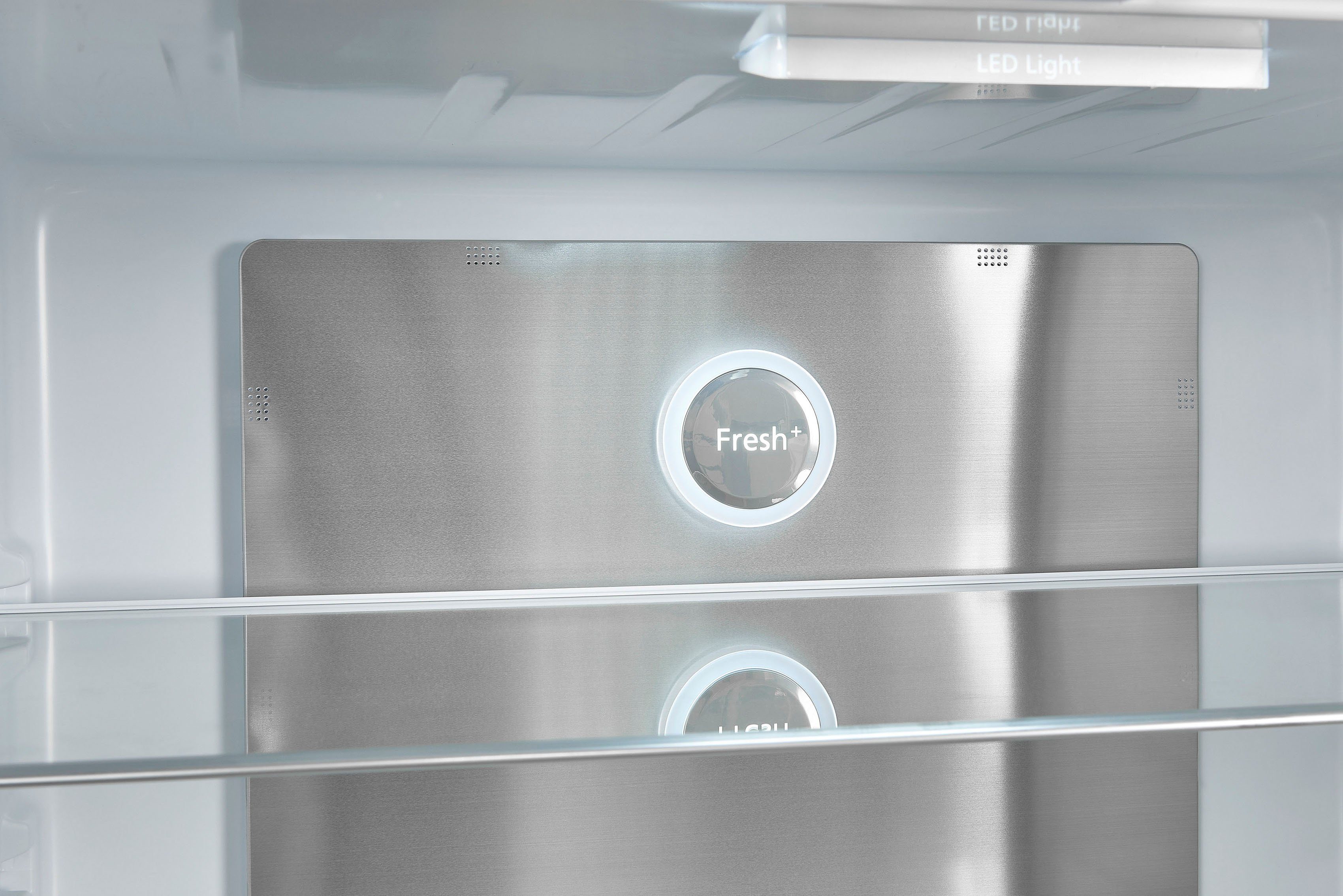 exquisit Multi Door MD430-100-WS-200E inoxlook, 183,0 cm hoch, 83,6 cm breit