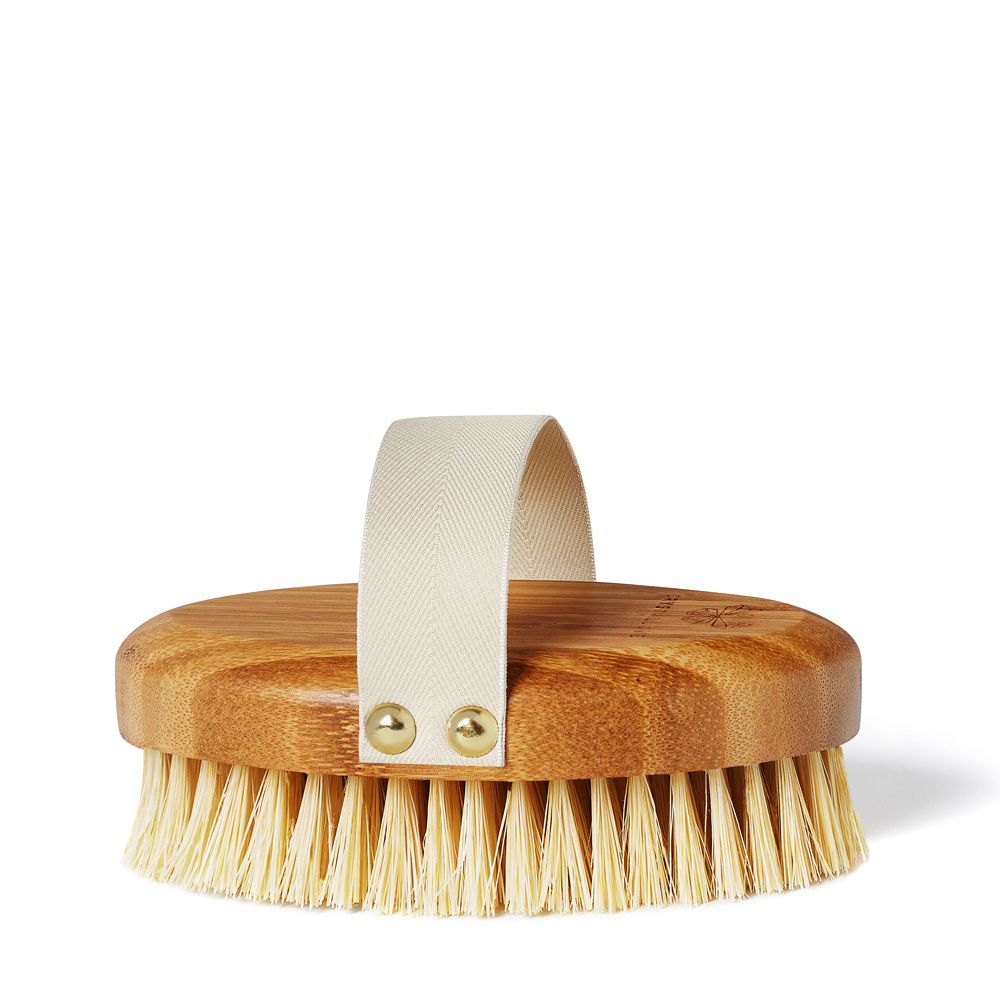 crystallove CRYSTALLOVE Bamboo agave body brush