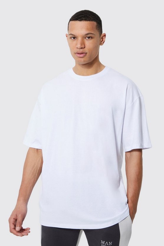 Tall lockeres Basic T-Shirt