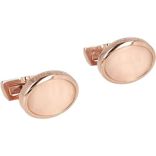 Davidoff Essentials Manschettenknöpfe Messing 2 cm