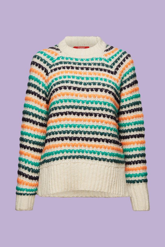 Pullover aus Baumwolle und Wolle