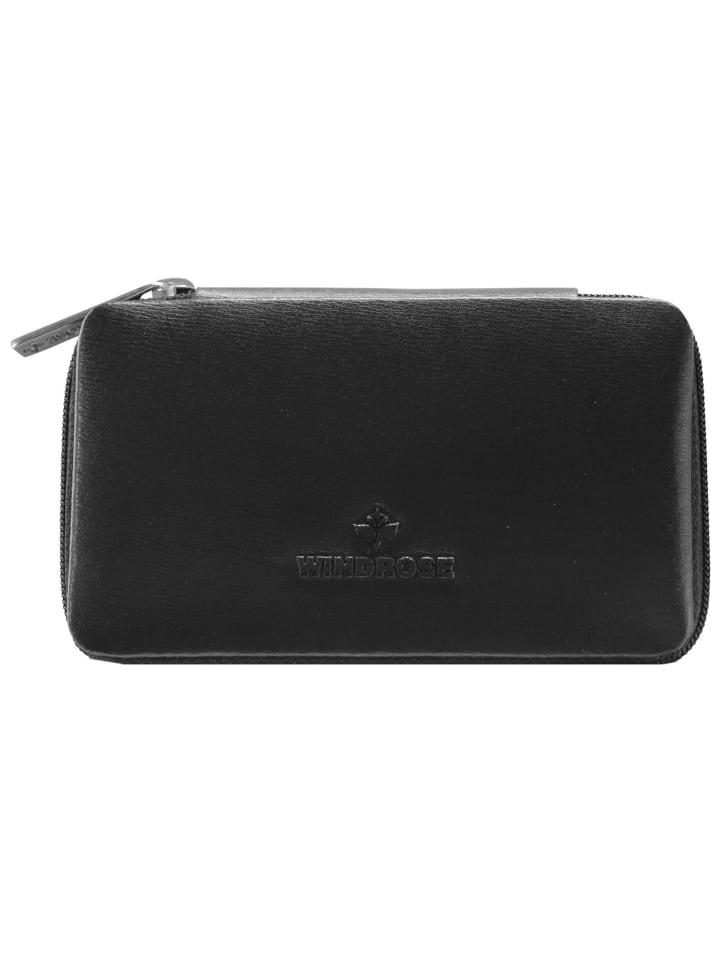Windrose Ambiance Manicure-Set 12,5 cm Leder in schwarz günstig kaufen onesize