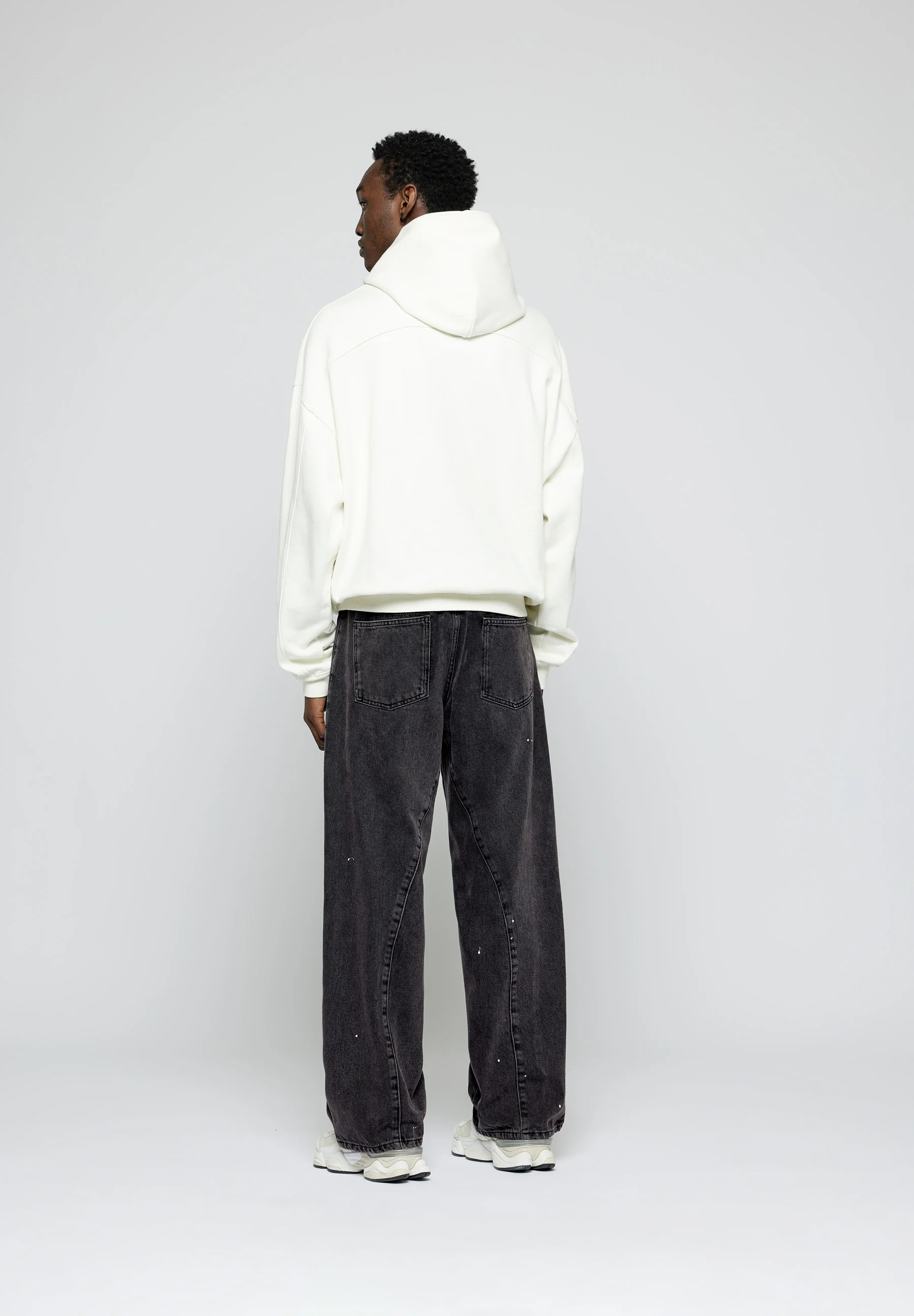 EIGHTYFIVE BAGGY CON SALPICADURAS - Vaqueros holgados