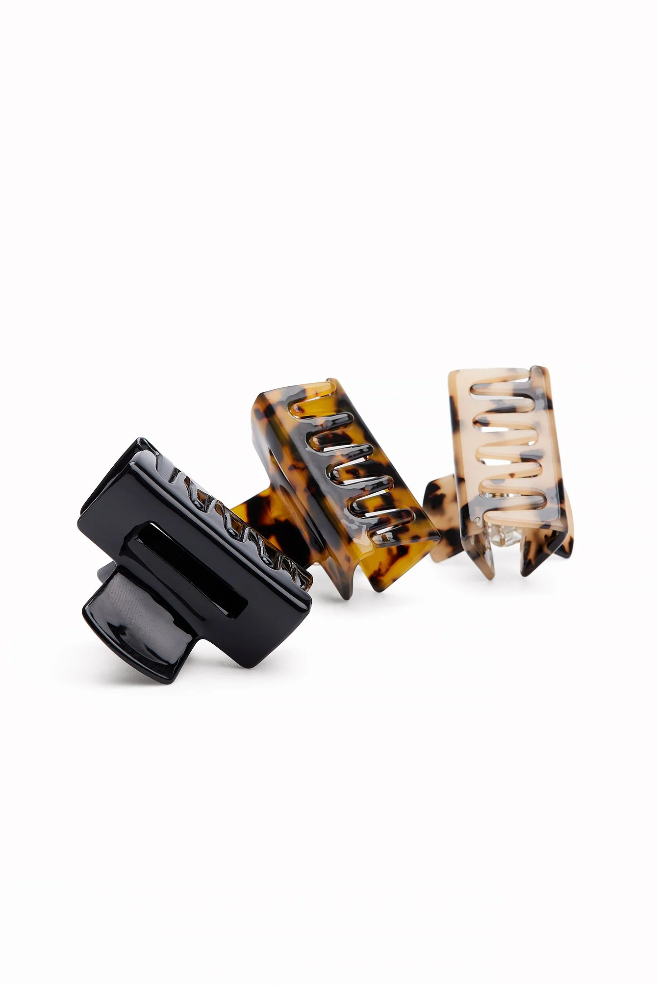 Quadratische Mini-Haarspange