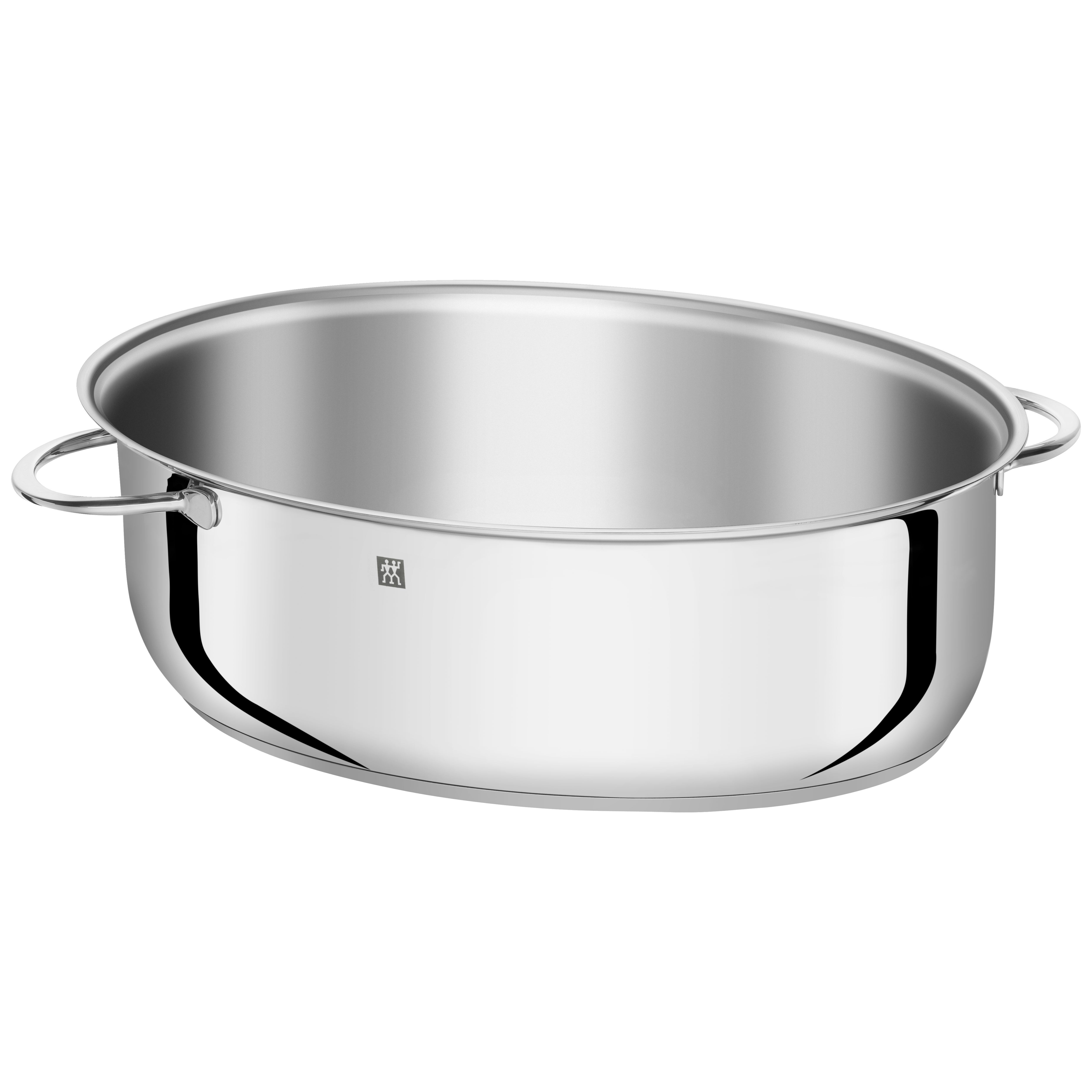 Bräter 41 cm, 18/10 Edelstahl, Silber