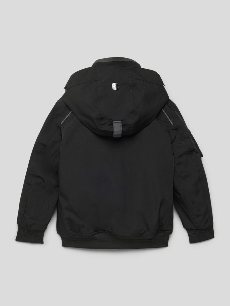 Funktionsjacke mit Reißverschlusstaschen Modell 'Cicero' in schwarz