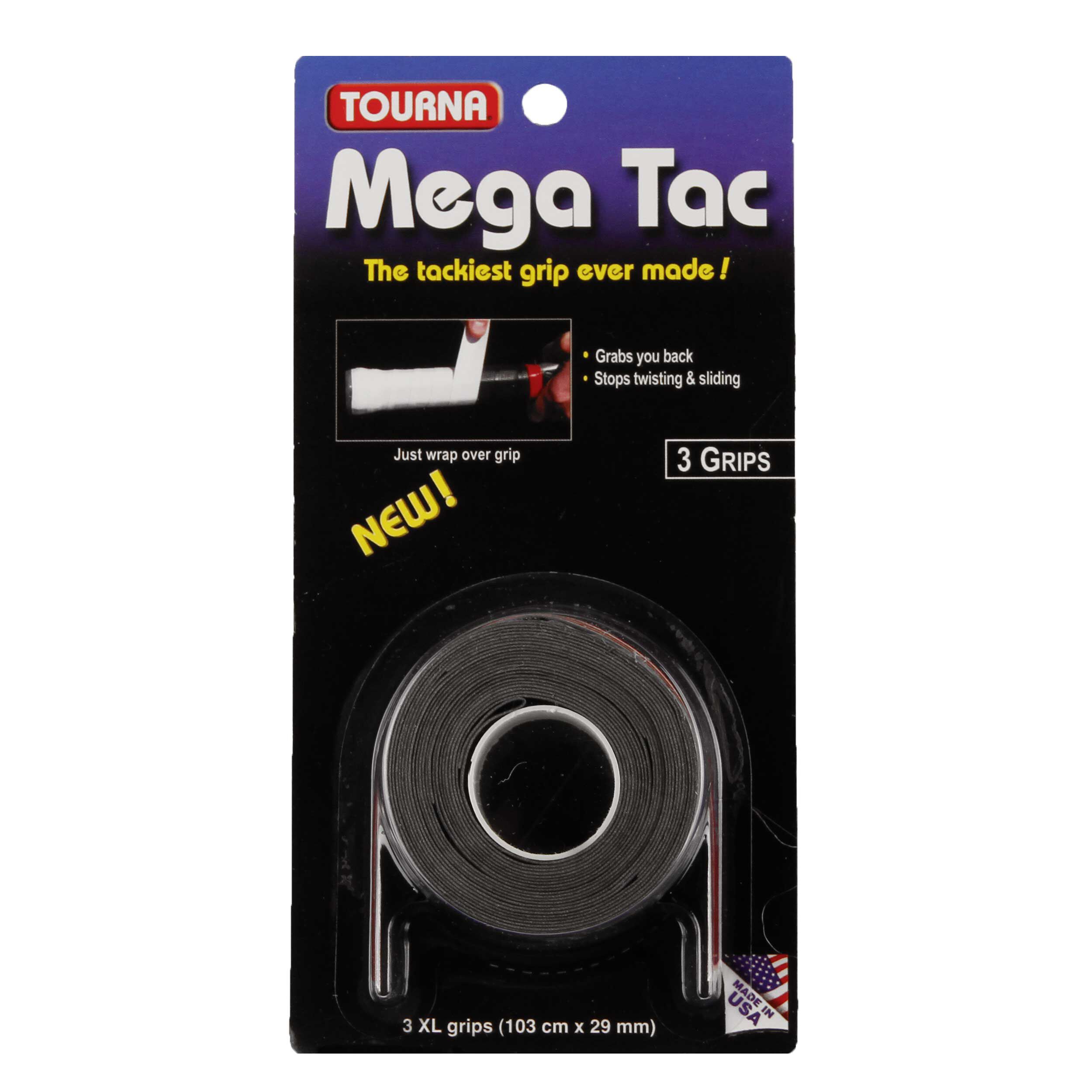 Mega Tac 3er Pack - Schwarz