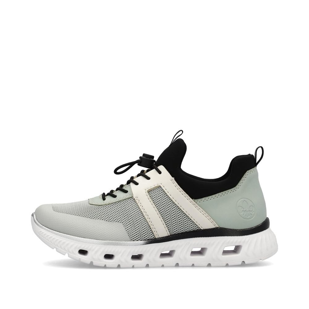 RIEKER Sportliche Slipper grün