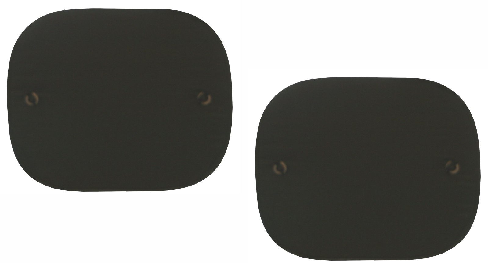 Sonnenschutz-Fensterfolie Textile Kinder Auto Sonnenblende Sonnenschutz 2 Stück Set 44 x 36 cm, SECUMAX, Netz