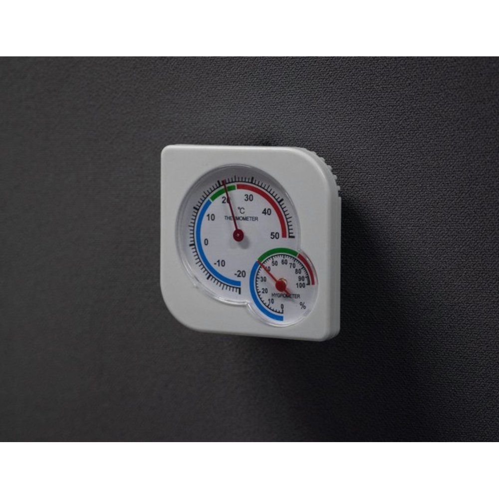 ISO TRADE Raumthermostat Hygrometer, max. 12 V, elektronisch, (Luftfeuchtigkeit, 1-St., Luftfeuchtigkeit), Messgerät Kombigerät