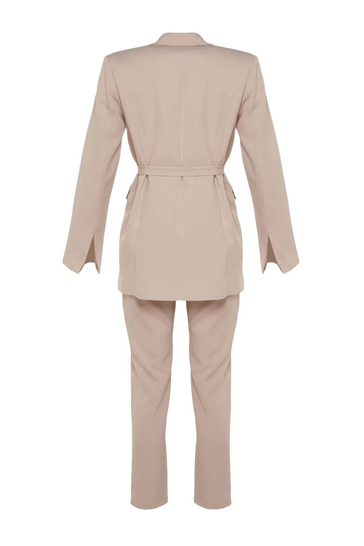Trendyol Modest  Zweiteiler - Ecru - Slim Fit