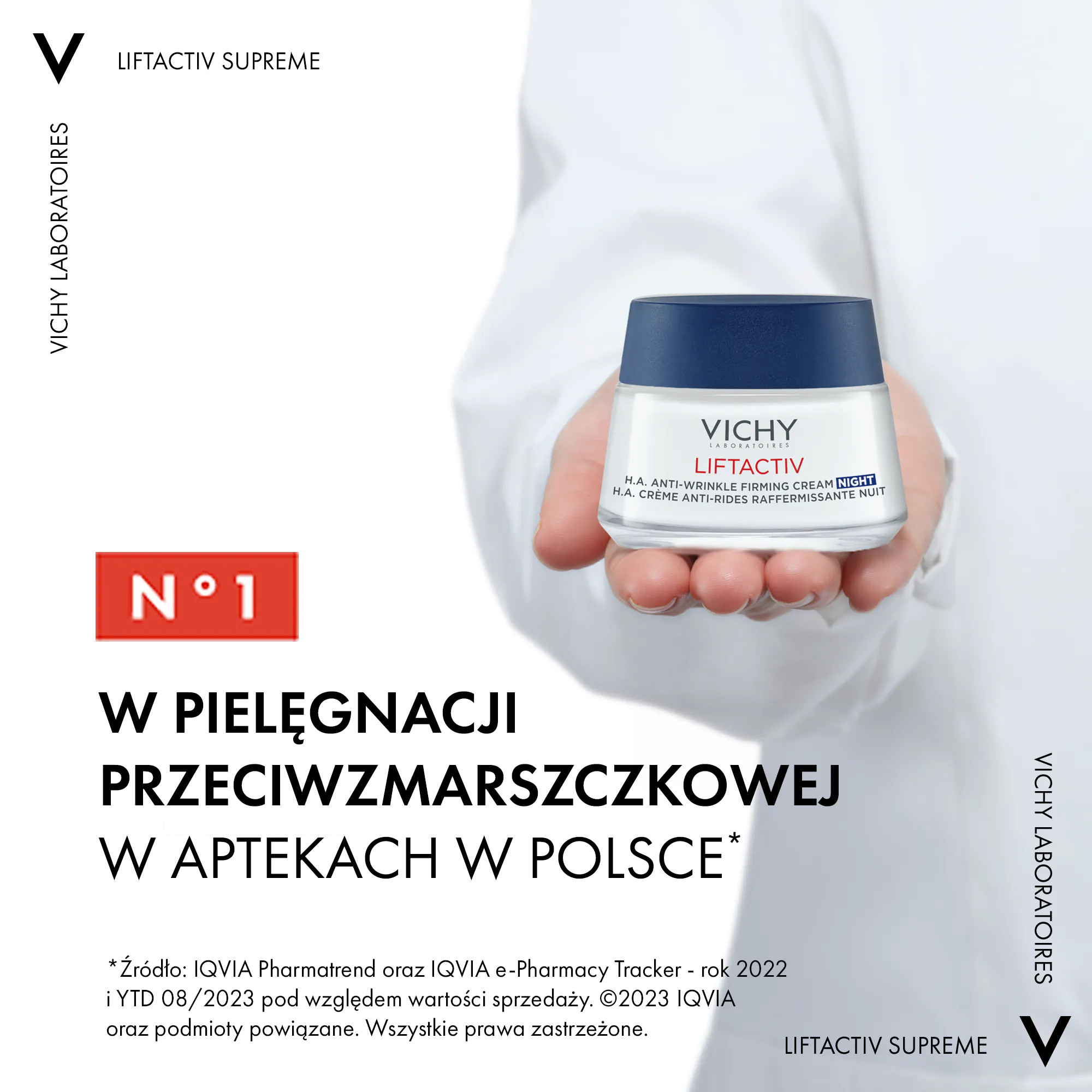 Vichy Liftactiv Supreme naktinis veido kremas