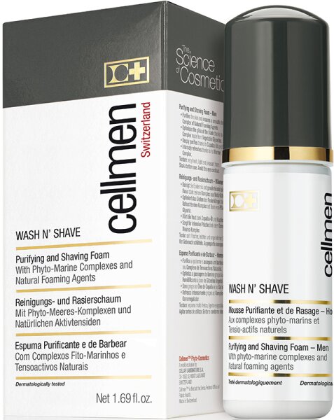 Cellcosmet Cellmen Wash n' Shave Reinigungsschaum