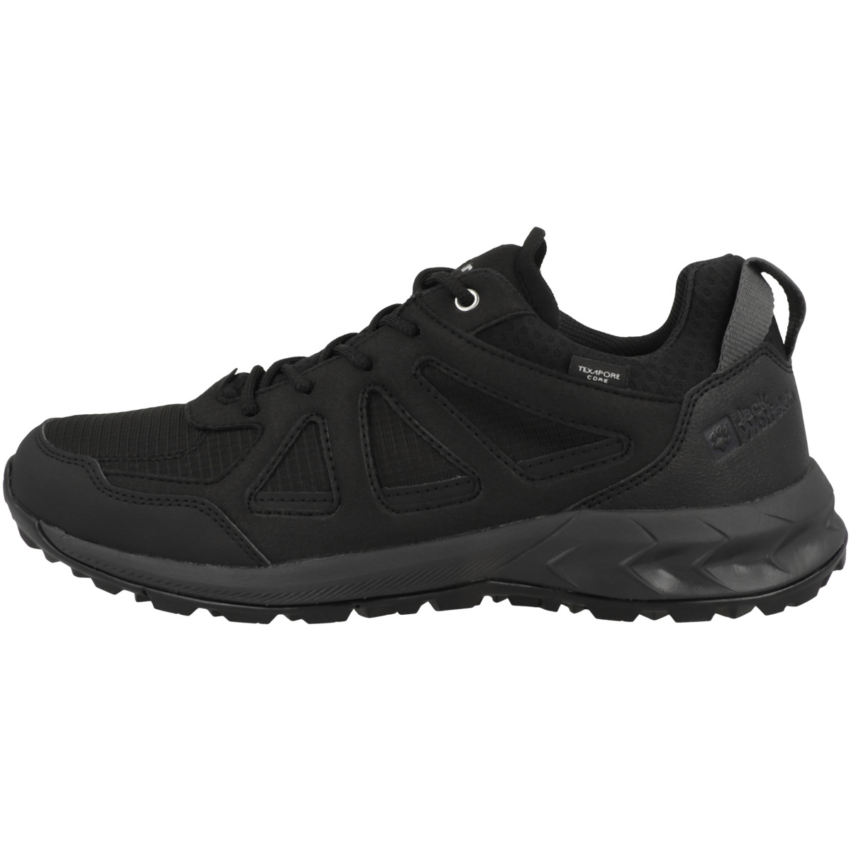Jack Wolfskin Woodland 2 Texapore Low Outdoorschuhe schwarz