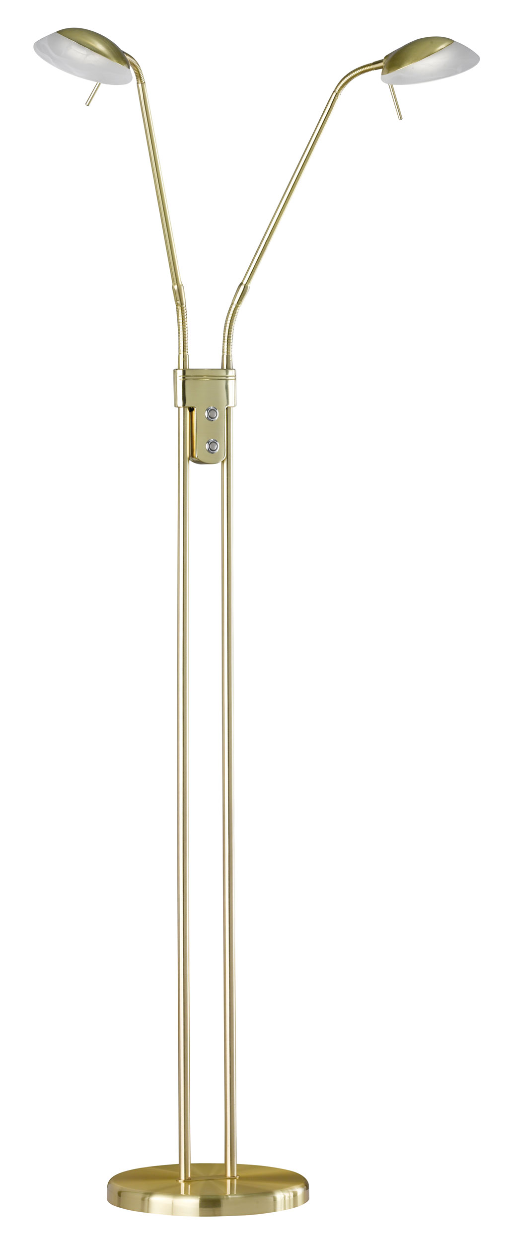 Fischer & HonselLED-Stehleuchte 2flg