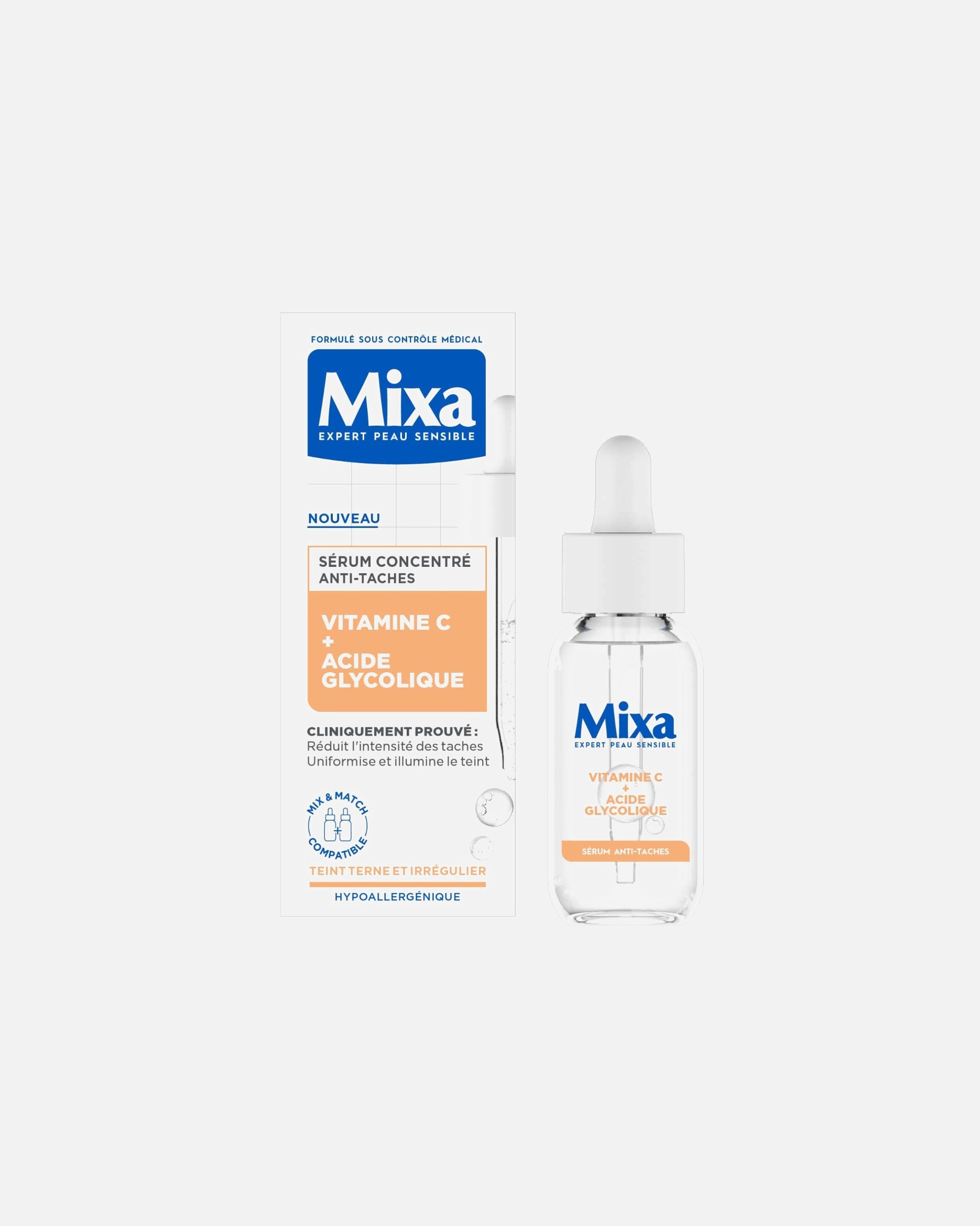 Mixa koncentrirani serum proti temnim madežem