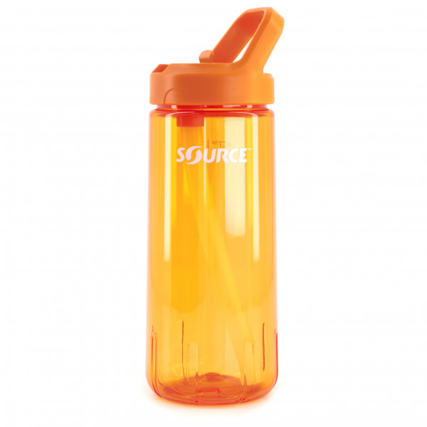 Source - New Act Tritan Single Wall mit Trinkhalm - Trinkflasche
