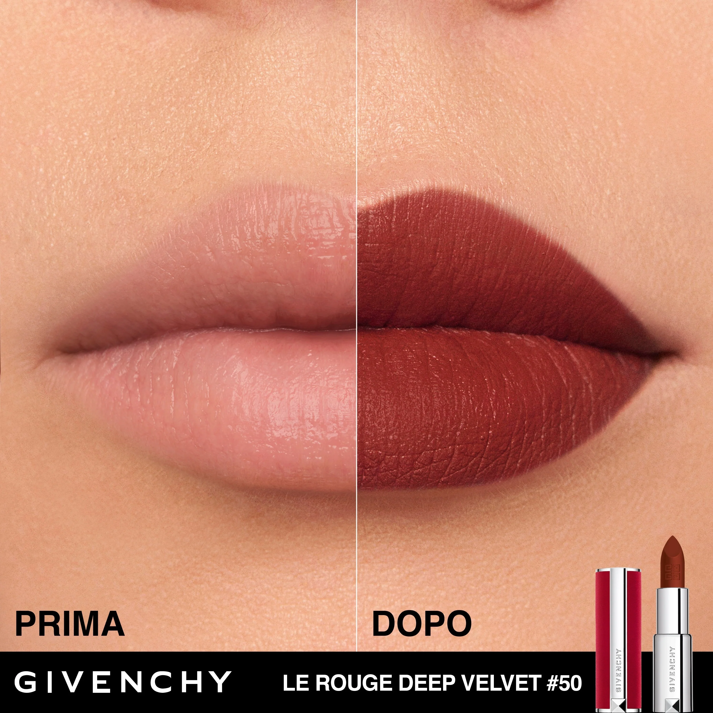 Le Rouge Deep Velvet Lips - Ruj Mat, Ruj de Buz