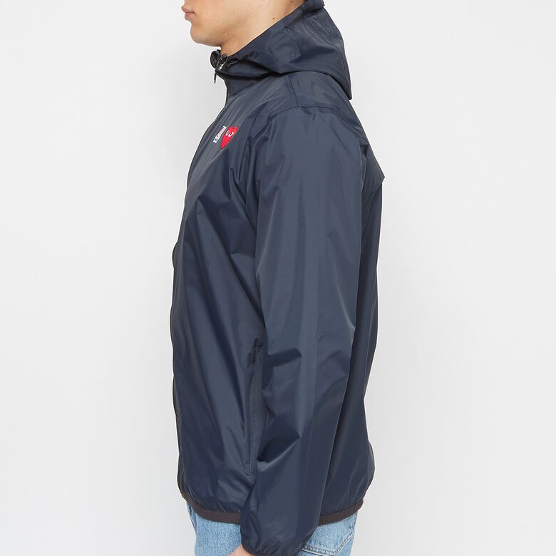 Comme des Garcons Play K-Way Hoodie Full Zip navy