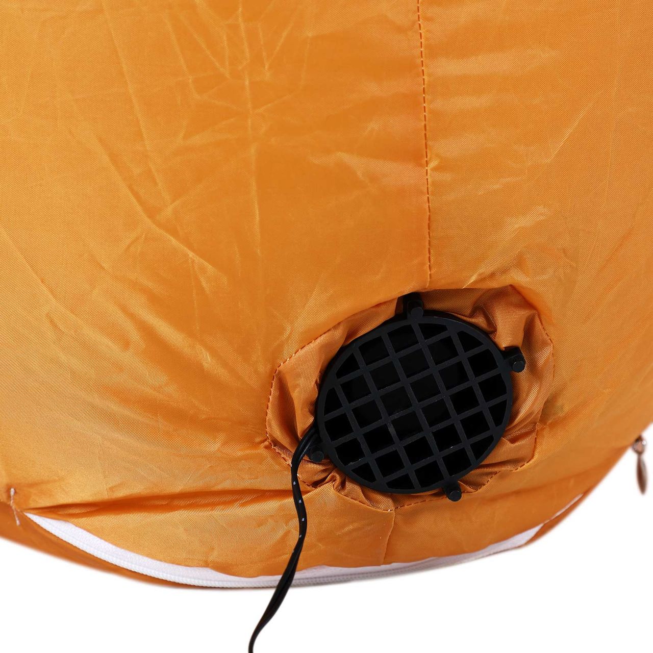 DEUBA Aufblasbare Deko LED - Rentier XXL 180 x 170 x 130cm braun/rot/weiß/schwarz