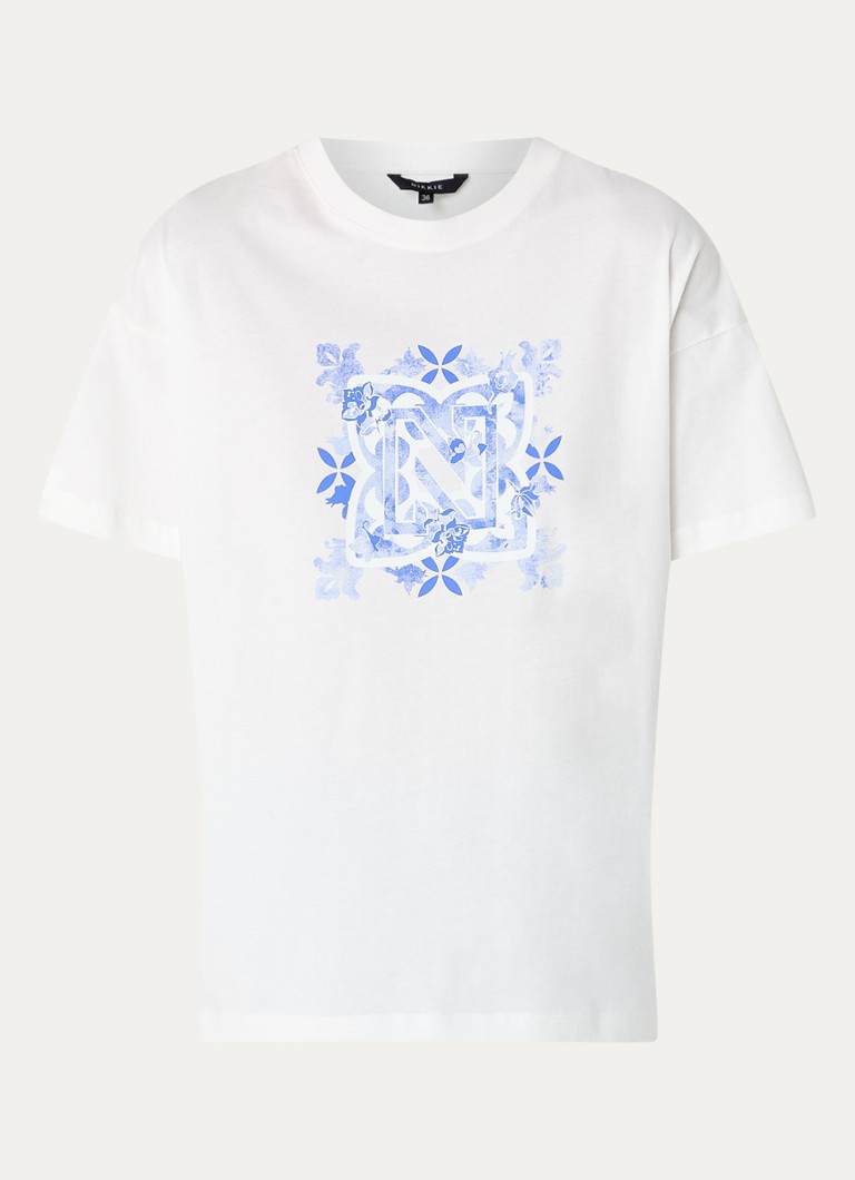 NIKKIE Dami T-shirt with logo print