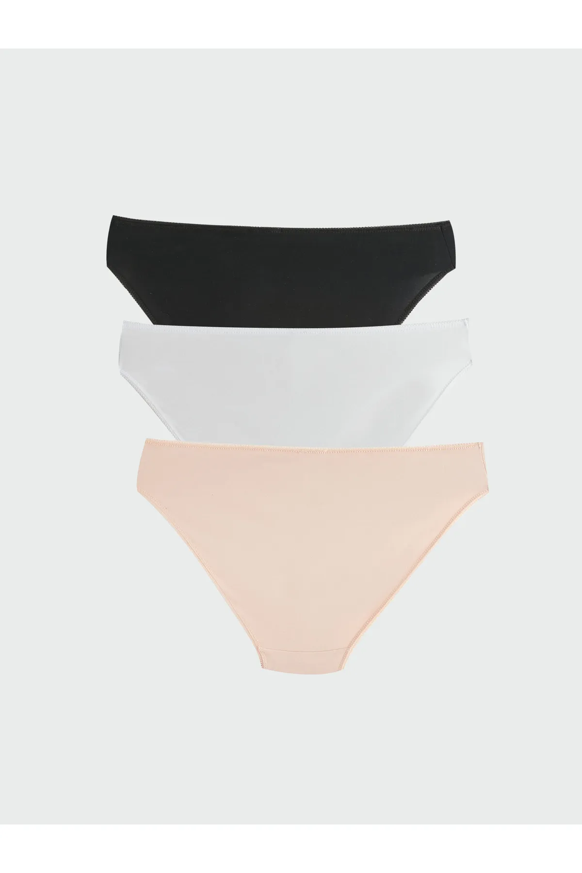 LC Waikiki  Einfarbige Bikinihöschen im 3er-Pack