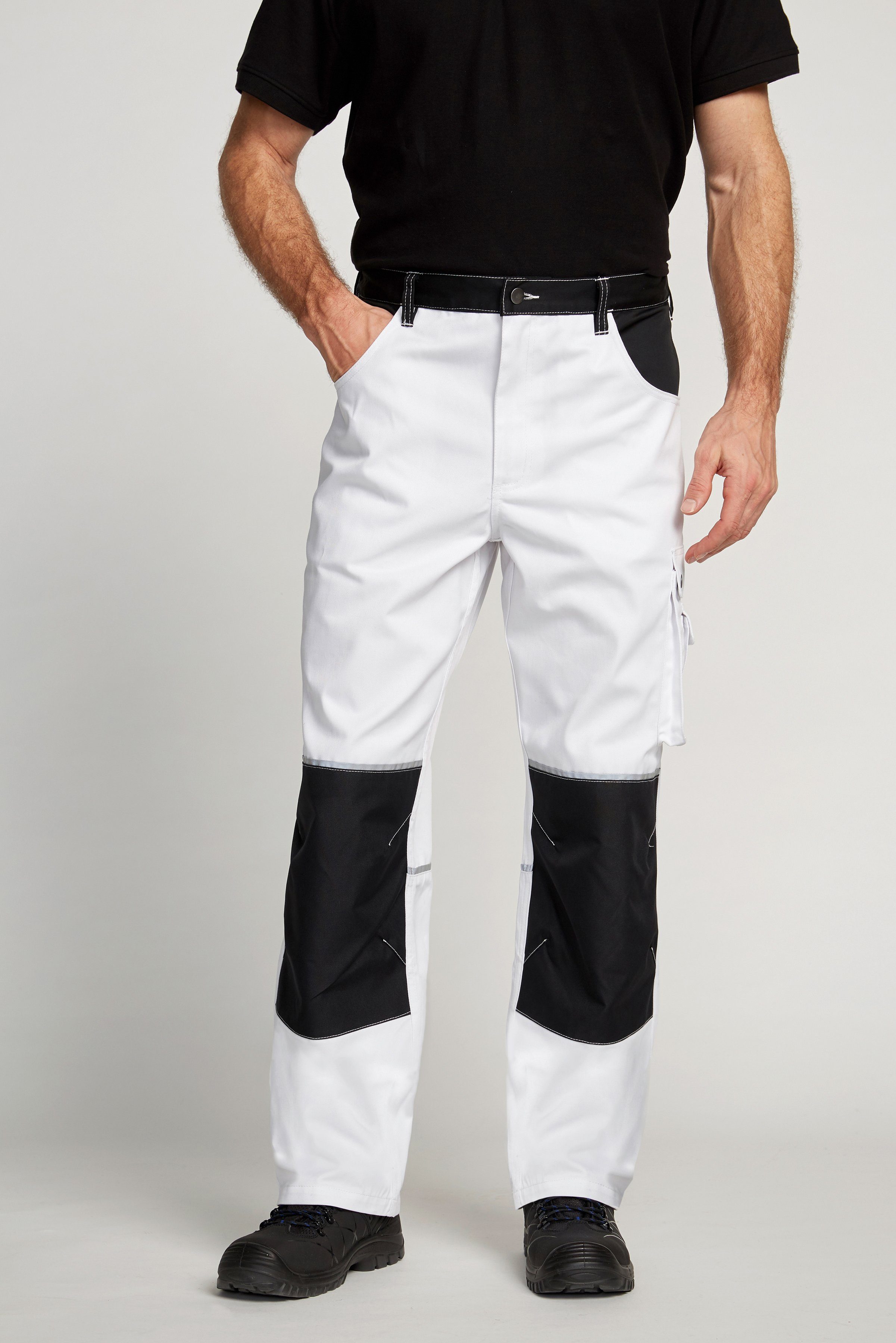 Northern Country Arbeitshose Worker (mit 8 Taschen) mit verstärktem Kniebereich, strapazierfähig, dehnbarer Bund
