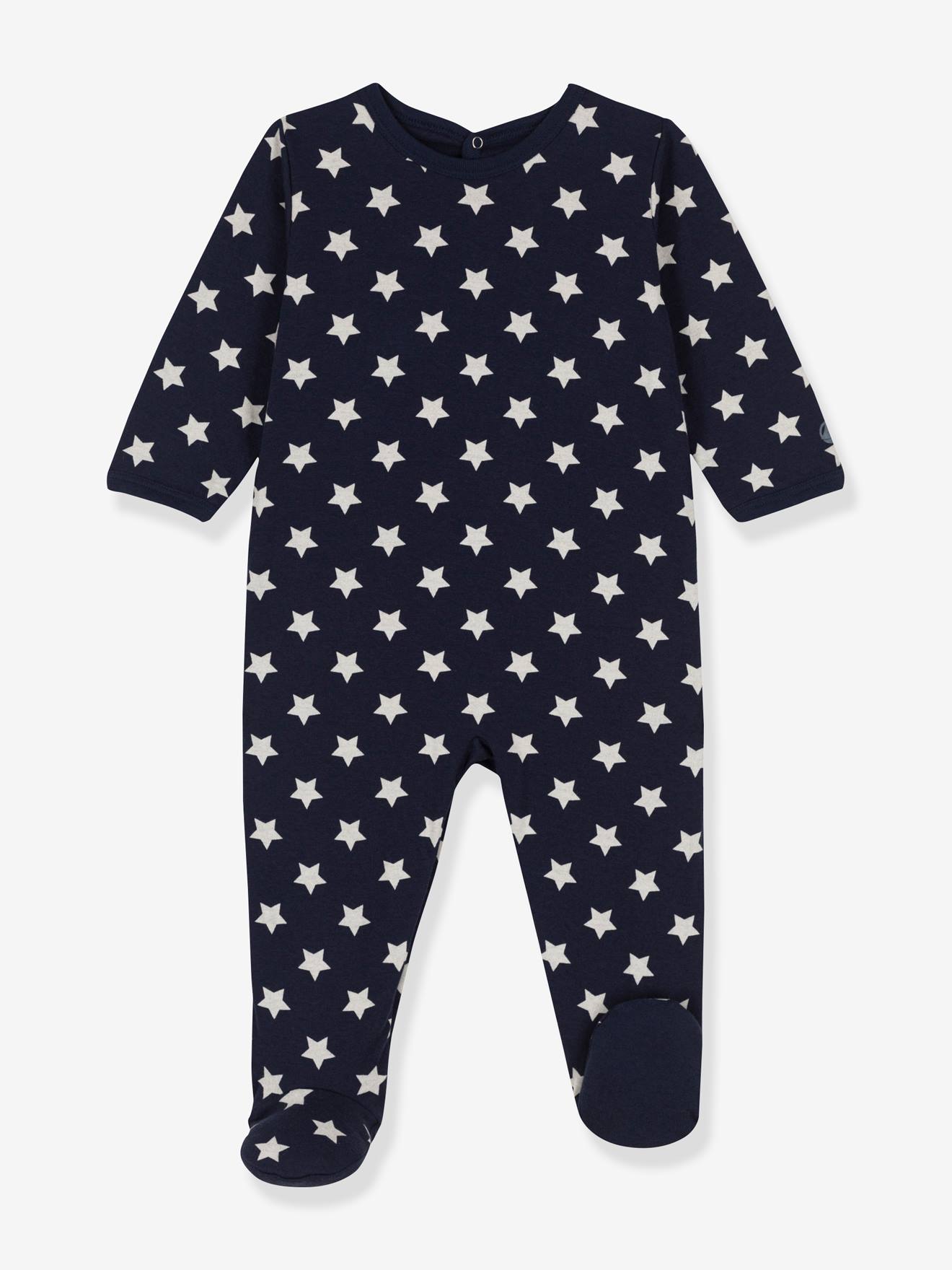 Dors-bien velours PETIT BATEAU marine