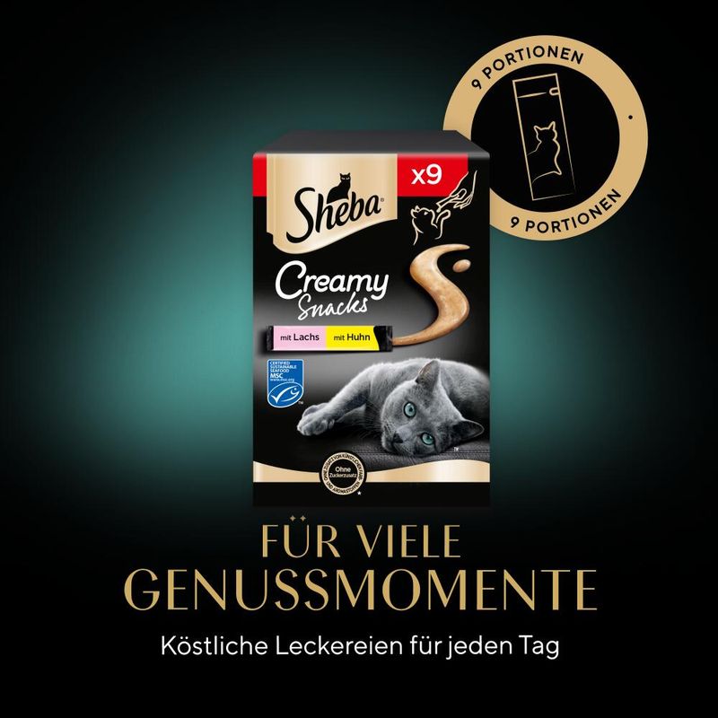 Sheba Creamy Snacks zu TOP-Preisen