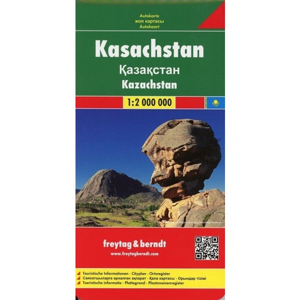Kasachstan 1 : 2 000 000 - Straßenkarte