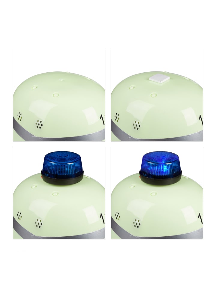 relaxdays 12x Kinder Feuerwehrhelm in Gelb günstig kaufen onesize