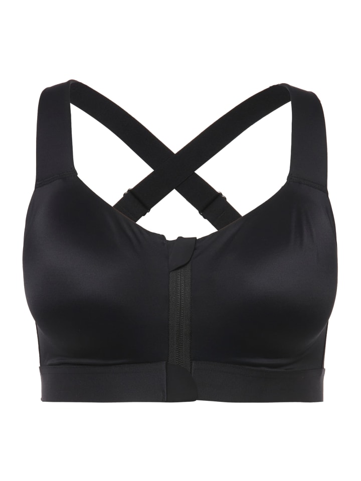 Ulla Popken Sport BH in schwarz günstig kaufen